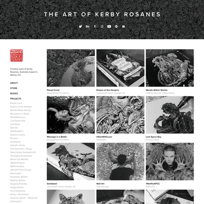 Kerby Rosanes : Illustrator : Portfolio