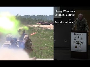 A Visit to the US Army Heavy Weapons Leaders' Course