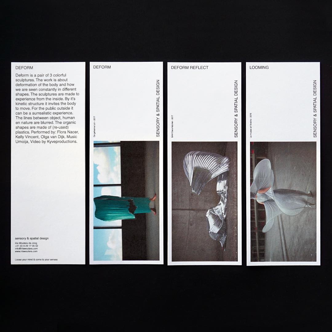 First impressions @iriswoutera #print #graphicdesign #paper #layout #identity #typography #sensory #spatial #design