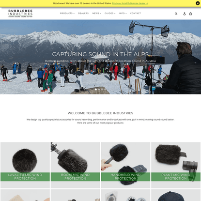 Bubblebee Industries - Making Sound Sound Better