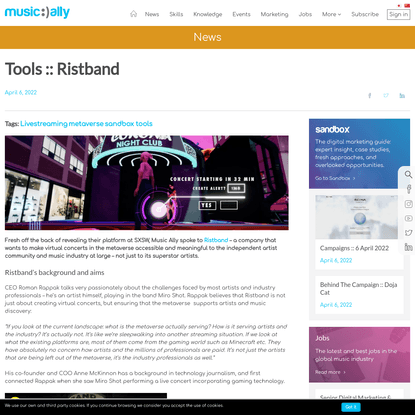 Tools :: Ristband