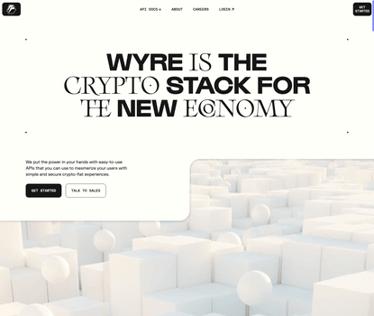 Wyre | The Crypto Stack for the New Economy