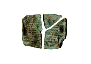 bronze fragment