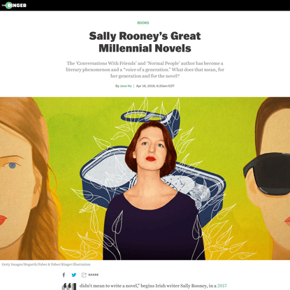 Sally Rooney’s Great Millennial Novels