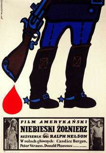 Soldier Blue, Polish Movie Poster, Designer: Jan Młodożeniec
