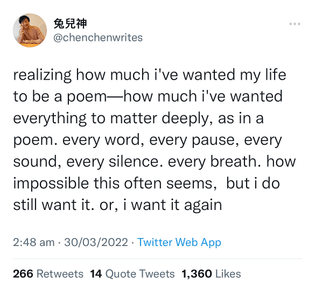 poet chen chen vía twitter