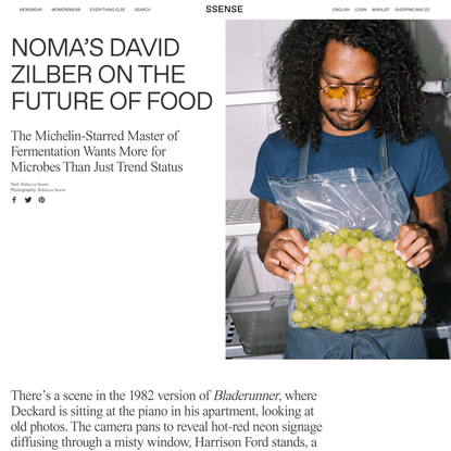 Noma’s David Zilber on the Future of Food