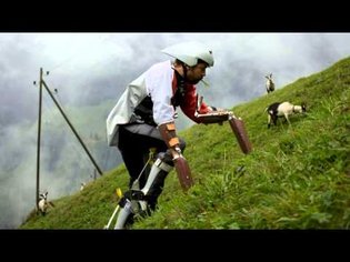 Thomas Thwaites The Man Who Tried To Live As A Goat, Living As Part Of A Herd In The Swiss Alps