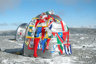 Antarctic Village - No Borders, Dome Dwelling, 2007