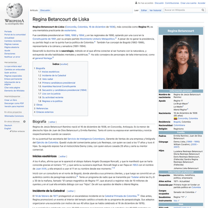 Regina Betancourt de Liska - Wikipedia, la enciclopedia libre