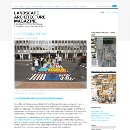 Placemaking Pitfall