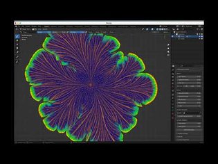 Blender Addon: Differential Growth