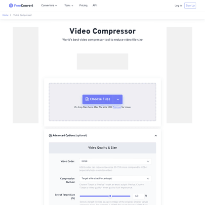 Video Compressor | Reduce Video File Size Online