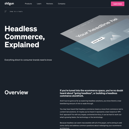 What is Headless Commerce? | Your Jargon-Free Guide