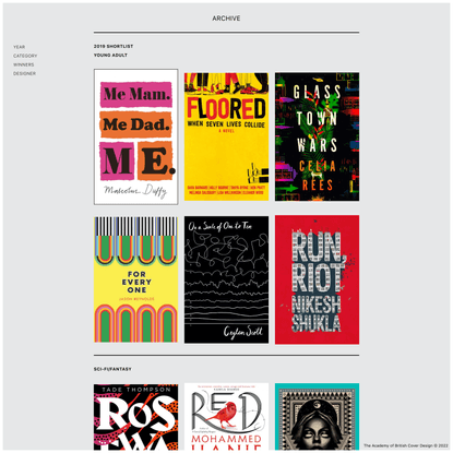 Archive – The Academy of British Cover Design