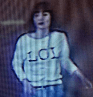 'Female assassin' who 'poisoned North Korean leader Kim Jong-un's half-brother' seen wearing 'LOL' T-shirt at airport