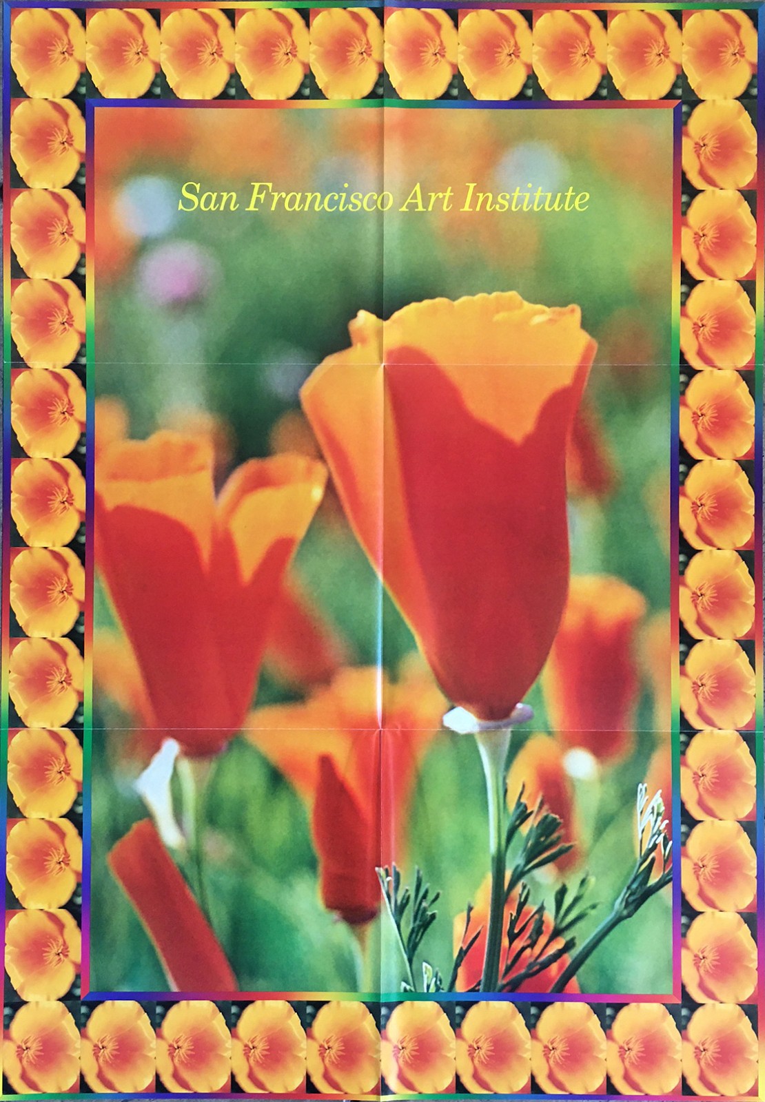 1975 SFAI Poppy Poster