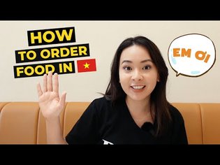 How to order food and drinks in Vietnamese?
