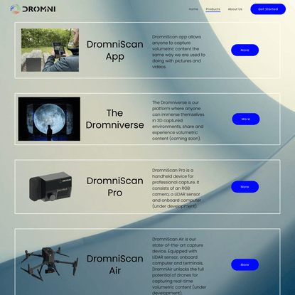 Products • Dromni | Capture. Share. Be Anywhere!