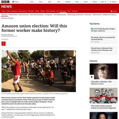 Amazon union election: Will this former worker make history?