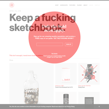 Good Fucking Design Advice