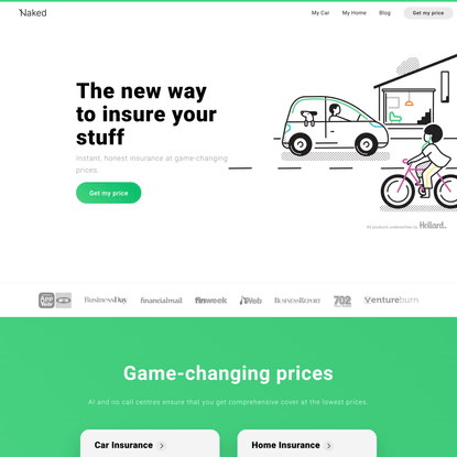 Naked Insurance | Online car, home &amp; contents insurance