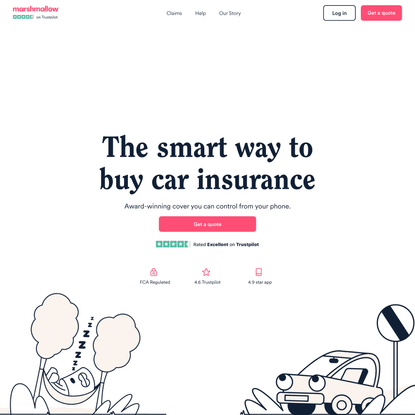 Marshmallow | The smart way to buy car insurance