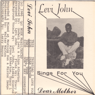 Levi John, Sings For You, Dear Mother, 1986