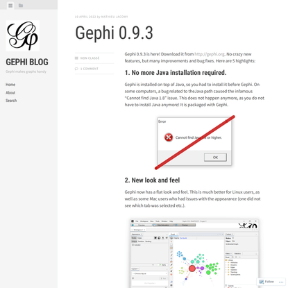 Gephi 0.9.3