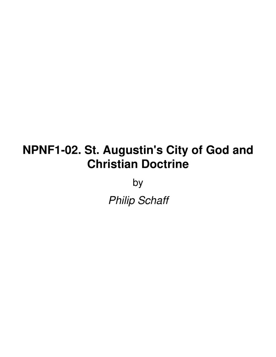 Augustine City of God — Are.na
