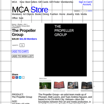MCA Chicago Store | The Propeller Group