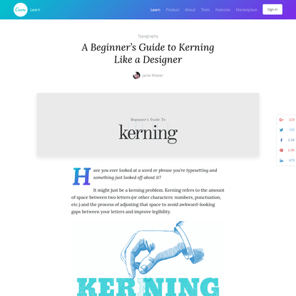 A Beginner's Guide to Kerning Like a Designer - Learn