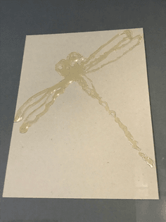 Heidi Bucher - Dragonfly (White glue)