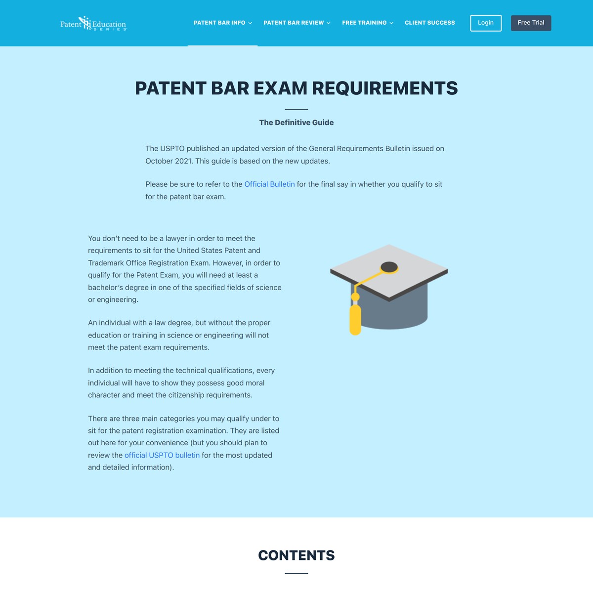 Patent Bar Exam Requirements The Definitive Guide Patent Education