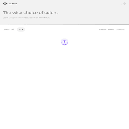 COLORWISE - The wise choice of colors