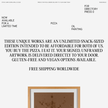 Pizza Art