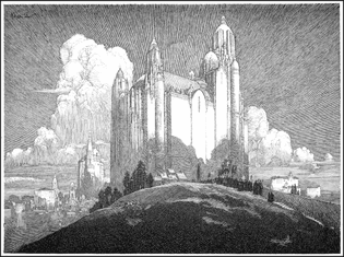Church by Franklin Booth