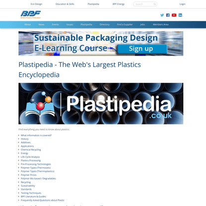 Plastipedia - The Web’s Largest Plastics Encyclopedia