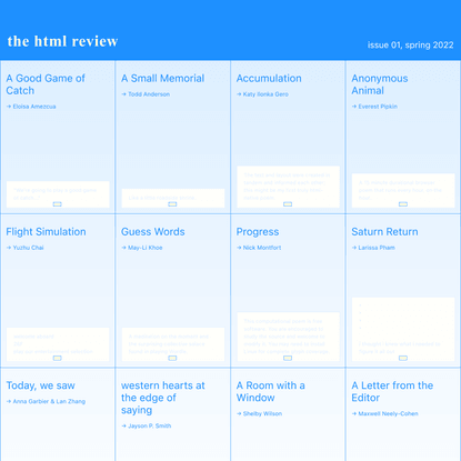 the html review