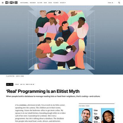 ‘Real’ Programming Is an Elitist Myth
