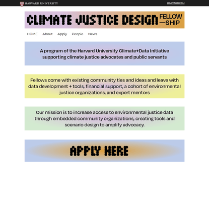 Climate Justice Design Fellowship
