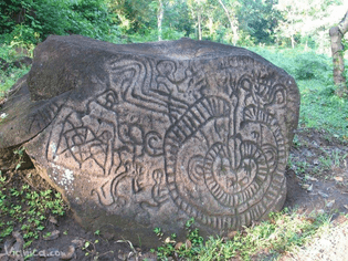 Petroglifo PreHispanico Ometepe Nicaragua