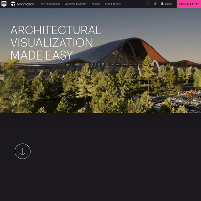 Twinmotion is a Cutting Edge Real-Time Architectural Visualization Tool