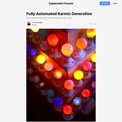 Fully Automated Karmic Generation