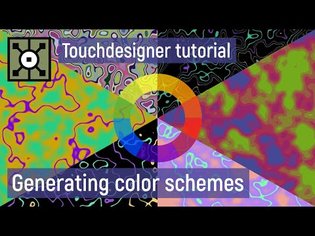 Generating color schemes | gradients (Touchdesigner tutorial)