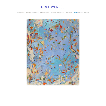 Home | Gina Werfel