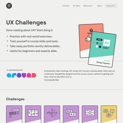 UX Design Challenges