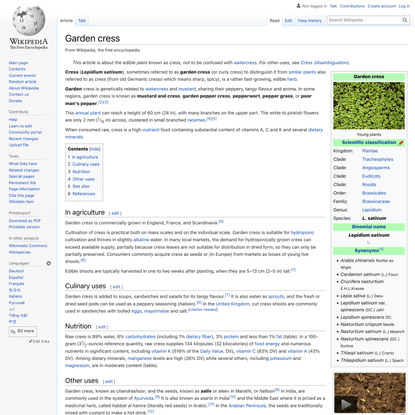 Garden cress - Wikipedia
