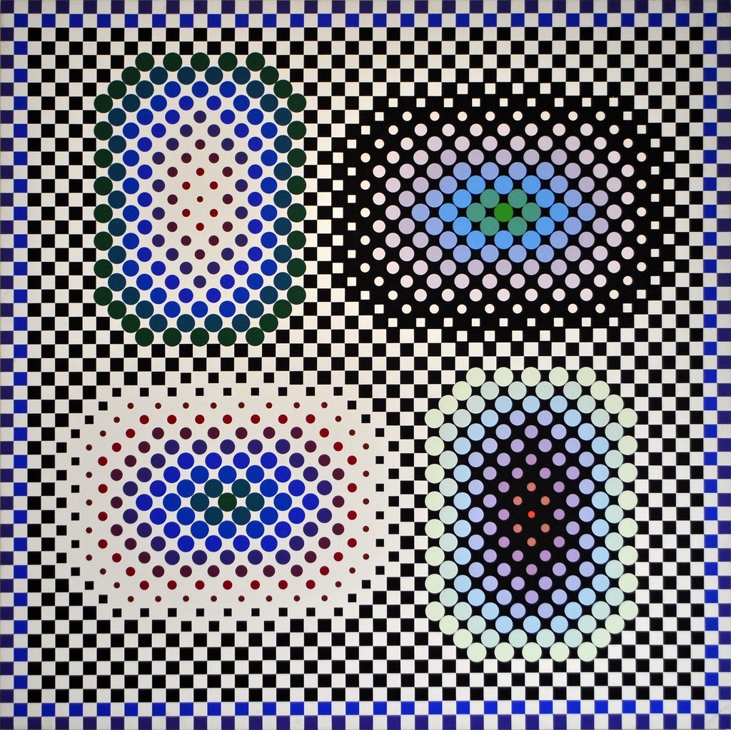 Victor Vasarely, Micron, 1984