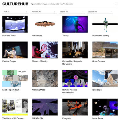 CULTUREHUB — Projects